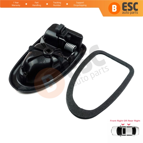 Interior Door Handle Front or Rear Right Door Black 7700434717 for Renault Clio 2 Scenic 1 Trafic Logan 1 Daily 3 Master 2 Movano A Interstar