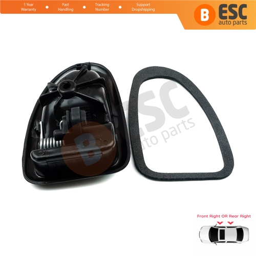 Interior Door Handle Front or Rear Right Door Black 7700434717 for Renault Clio 2 Scenic 1 Trafic Logan 1 Daily 3 Master 2 Movano A Interstar