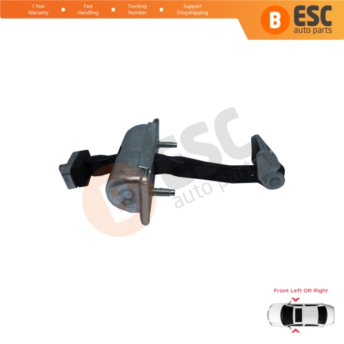 Front Door Hinge Stop Check Strap Limiter 5160259 13242975 for Opel Corsa D E 3 Door