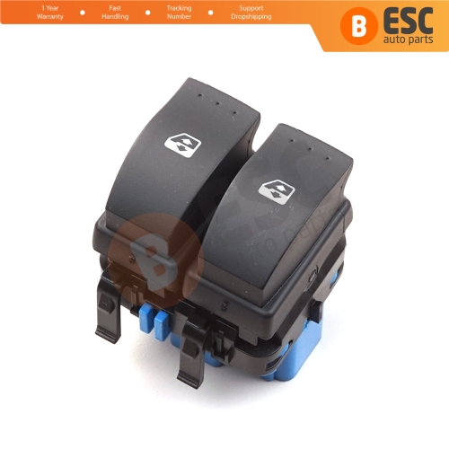 Window Control Switch 10 Pin 8200107772 for Renault Megane Scenic MK2