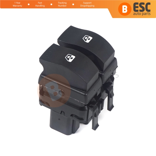 Front Left Right Window Control Switch 10 Pin for Renault Clio MK2 BB/CB 1998-2014 8200060045 