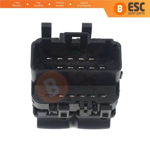 Front Left Right Window Control Switch 10 Pin for Renault Clio MK2 BB/CB 1998-2014 8200060045 