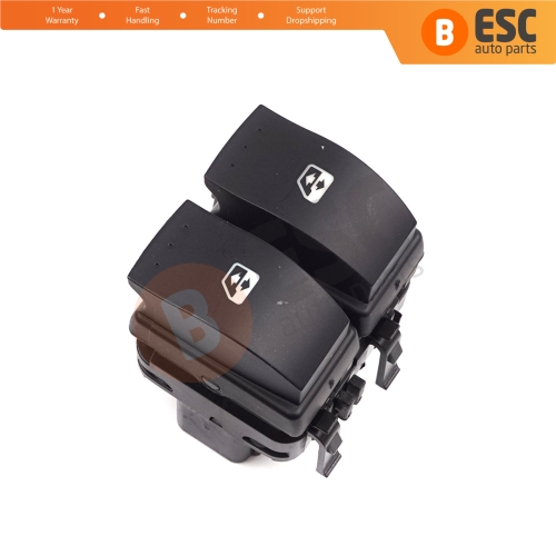 Window Control Switch 10 Pin for Renault Trafic MK2 Espace 4 Scenic 2 Megane 2 Vauxhall  Opel Movano A Vivaro 1 8200315034