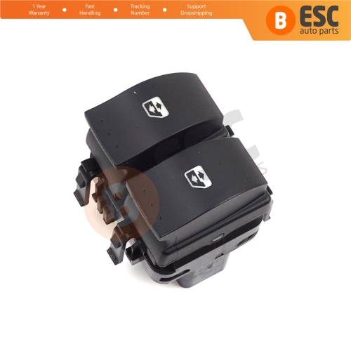 Window Control Switch 10 Pin for Renault Trafic MK2 Espace 4 Scenic 2 Megane 2 Vauxhall  Opel Movano A Vivaro 1 8200315034