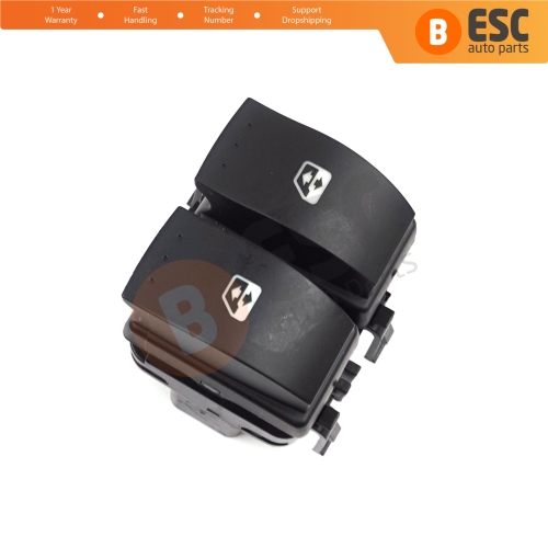 Window Control Switch 10 Pin for Renault Trafic MK2 Espace 4 Scenic 2 Megane 2 Vauxhall  Opel Movano A Vivaro 1 8200315034