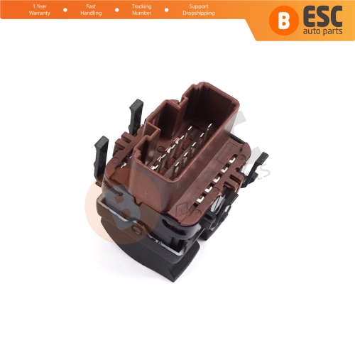 Rear Windows Control Switch 8200315040 10-Pin BROWN Color for Renault Megane Laguna Scenic 2