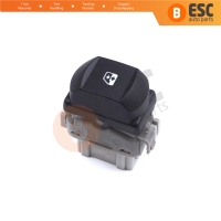 Front Passenger Window Control 6 Pin Switch 8200315013 for Renault Megane Laguna 2 Espace 4