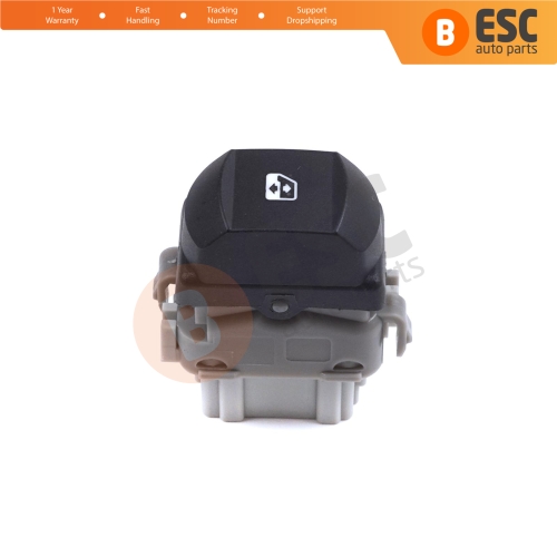 Front Passenger Window Control 6 Pin Switch 8200315013 for Renault Megane Laguna 2 Espace 4