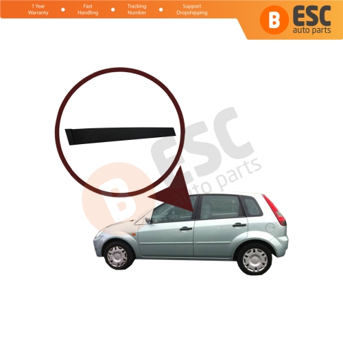 Front Left Door Pillar Trim Moulding 2S61A20899AM for Ford Fiesta 5