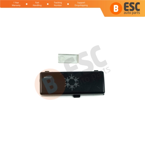 Air Con Heater Climate Ventilation Control Snowflake On Off Button Cover 6972163 for BMW X5 E53 E39