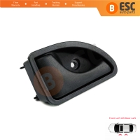 Interior Door Handle Black Left Doors7700309313 For Renault Kangoo Twingo