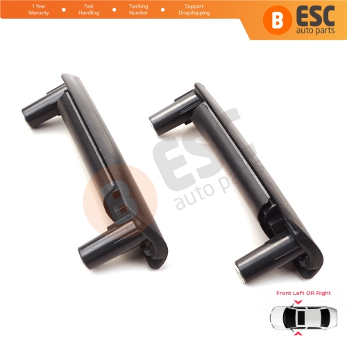 Front Interior Door Handle Grab Set 7H0867179B 7H0867180B for VW Transporter T5 Pre Facelift 2003-2009