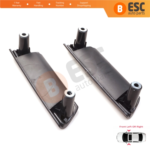 Front Interior Door Handle Grab Set 7H0867179B 7H0867180B for VW Transporter T5 Pre Facelift 2003-2009