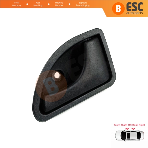 Interior Door Handle Black Right Door 7700309314 For Renault Kangoo Twingo MK1