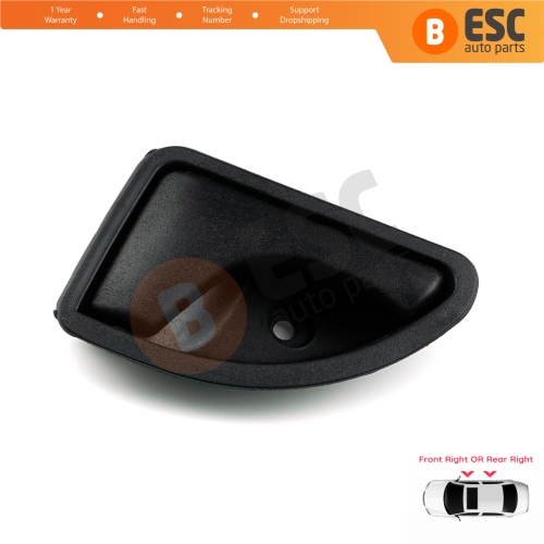 Interior Door Handle Black Right Door 7700309314 For Renault Kangoo Twingo MK1