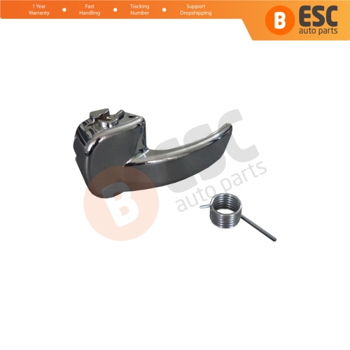 Interior Front or Rear Left Door Chrome Handle For Nissan Qashqai 2007-2013 J10 Dualis 80670JD00E 80671JD00E