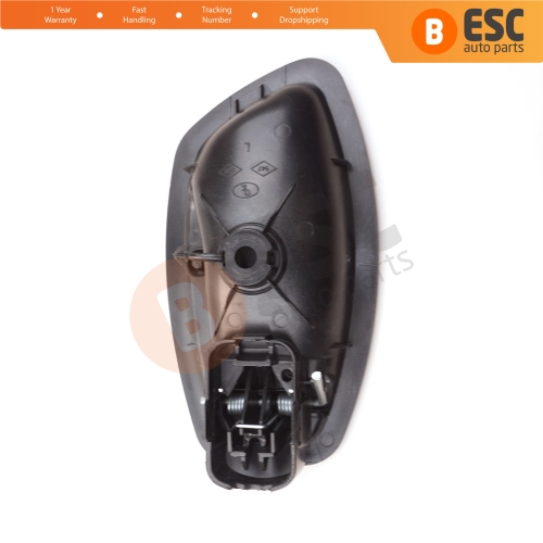 Interior Door Handle Left 806700007R BLACK for Renault Fluence Megane Scenic MK3 Clio MK4 Captur