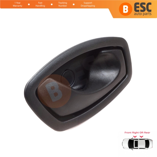 Interior Door Handle Right 806710001R BLACK for Renault Fluence Megane Scenic MK3 Clio MK4 Captur