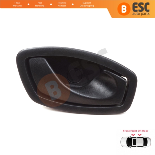 Interior Door Handle Right 806710001R BLACK for Renault Fluence Megane Scenic MK3 Clio MK4 Captur