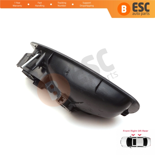 Interior Door Handle Right 806710001R BLACK for Renault Fluence Megane Scenic MK3 Clio MK4 Captur