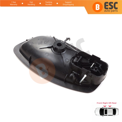 Interior Door Handle Right 806710001R BLACK for Renault Fluence Megane Scenic MK3 Clio MK4 Captur