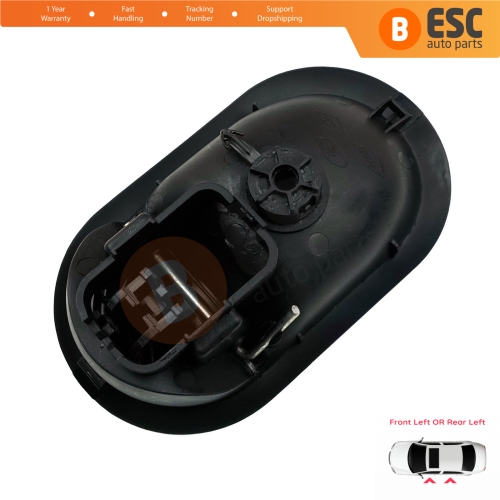 Interior Door Handle Front OR Rear Left Door Black 8200028487 for Renault Megane 2 2002-2008