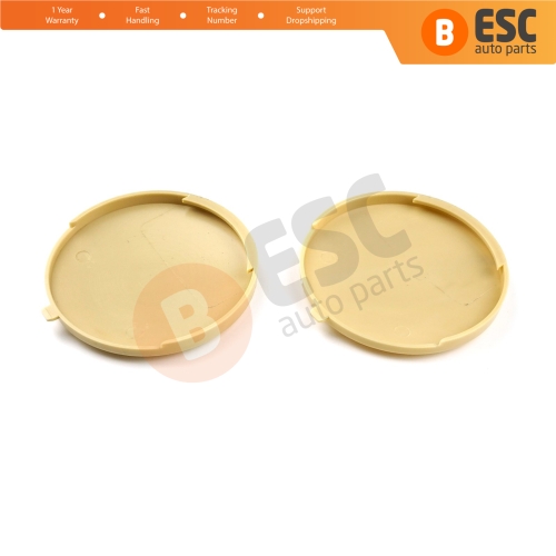 2 PCS Rear Ashtray Repair Part 1J0857962H Beige for VW Jetta Bora Golf MK4