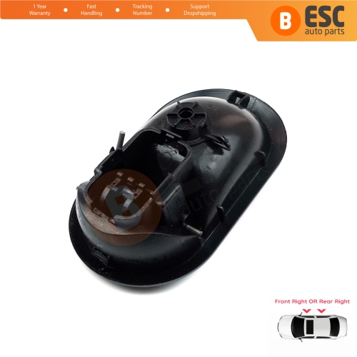 Interior Door Handle Front OR Rear Right Door Black 8200028486 for Renault Megane 2 2002-2008