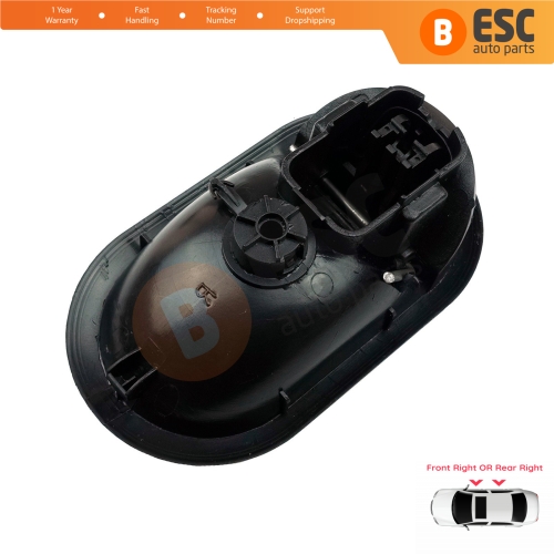 Interior Door Handle Front OR Rear Right Door Black 8200028486 for Renault Megane 2 2002-2008