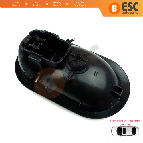 Interior Door Handle Front OR Rear Right Door Black 8200028486 for Renault Megane 2 2002-2008