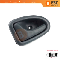 Interior Door Handle Front or Rear Left Door Gray 7700434716 for Renault Clio 2 Scenic 1 Trafic Logan 1 Daily 3 Master 2 Movano A Interstar