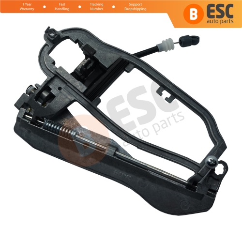 Car Door Handle Carrier Bracket Handle Housing Rear Left 51228243635 For BMW X5 E53 2000-2006