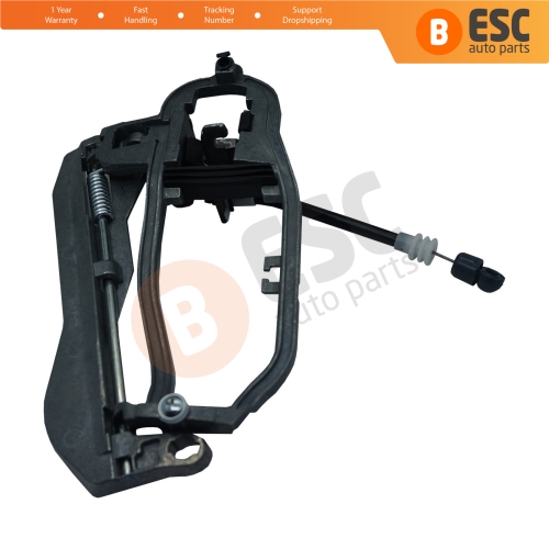 Car Door Handle Carrier Bracket Handle Housing Rear Left 51228243635 For BMW X5 E53 2000-2006