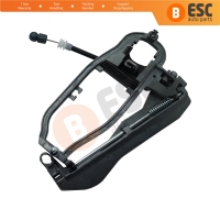 Car Door Handle Carrier Bracket Handle Housing Rear Right 51228243636 For BMW X5 E53 2000-2006