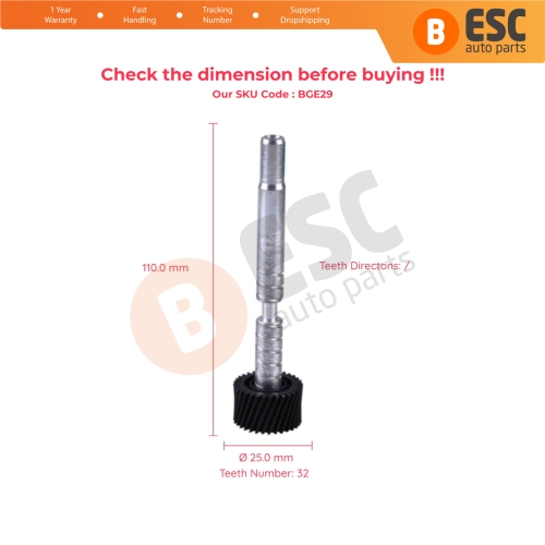 Transmission Speedometer 32 Teeth Driven Gear for Hyundai Era