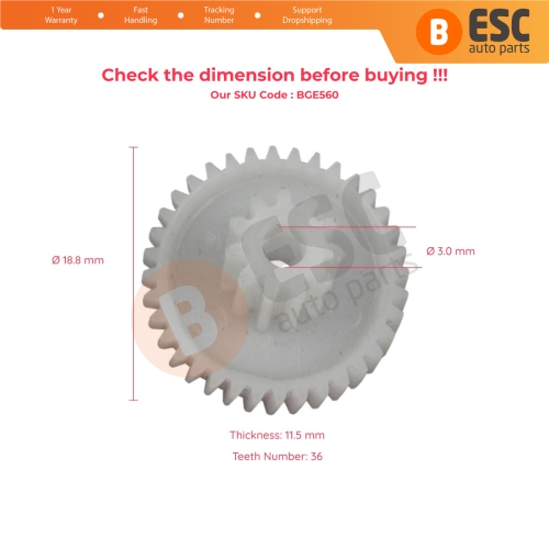 Air Conditioner Ventilation Motor Repair Gear For Dodge Chrysler