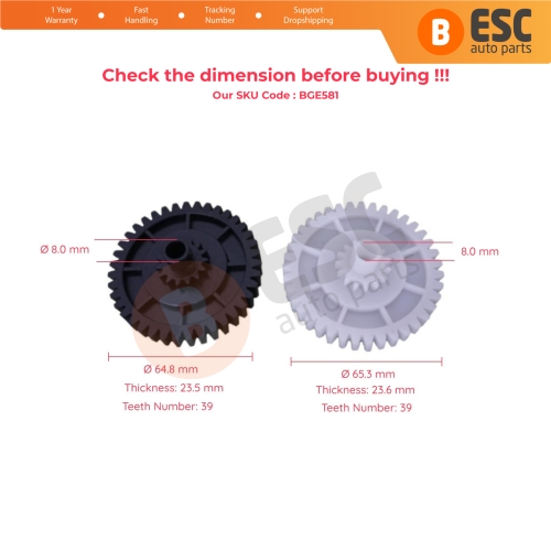 Top Transmission Repair Gears 98756118001 Left and Right Side for Porsche Boxster Convertible 1997-2012