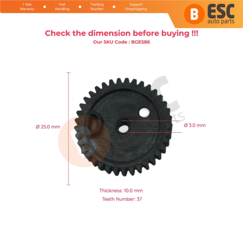 Door Lock Repair Gear for Fiat Linea Punto Albea Palio 51910170 1