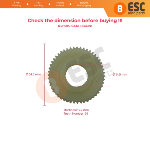 Safety Belt Extender Motor Repair Gear for Mercedes SLK