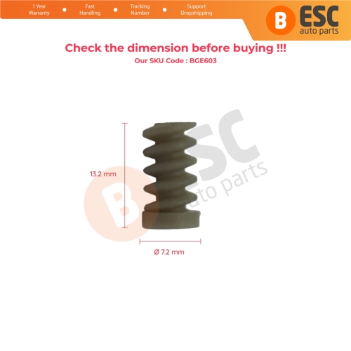 Speedometer Kilometer Repair Gear for Ford Transit Mondeo 2000-2002 Lenght 13.3 mm