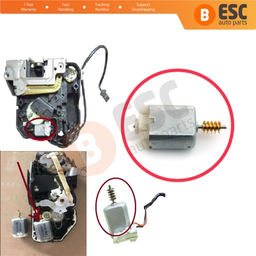 Door Lock Actuator FC280 Motor 51 mm for Mercedes W211 W209 W203 W219 R171 CL203 Opel Renault Trafic Primastar 1020653 3K4435