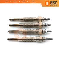 4 Pieces Glow Plug Auxiliary Heater 11 Volt 11065 4P400 for Nissan Patrol GR Safari MK5 Y61 2.8 TD TDiC