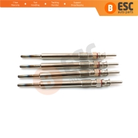 4 Pieces Glow Plug Auxiliary Heater 5.4 Volt 12230038490 for BMW F N47 N57 Diesel Engines