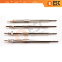 4 Pieces Glow Plug Auxiliary Heater 4,6 Volt 110651492R for Renault Nissan Opel Mercedes Mazda Fiat