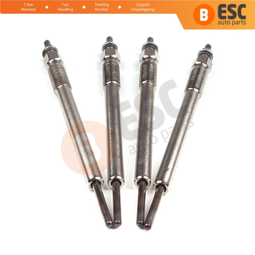 4 Pcs Heater Glow Plugs PT 500 19850 0R010 for Toyota Auris Avensis RAV4 22 D.