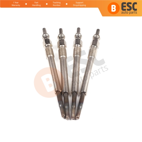 4 Pcs Heater Glow Plugs GX4119 010027600 for Fiat Opel Suzuki Lancia