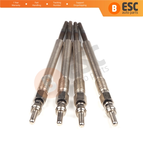 4 Pcs Heater Glow Plugs GX4119 010027600 for Fiat Opel Suzuki Lancia