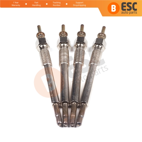 4 Pcs Heater Glow Plugs GX145 0 100 226 497 1214035 for Opel Honda