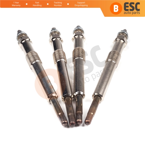 4 Pcs Heater Glow Plugs GX117 596064 GN054 0100226492 for Ford Citroen Peugeot Fiat