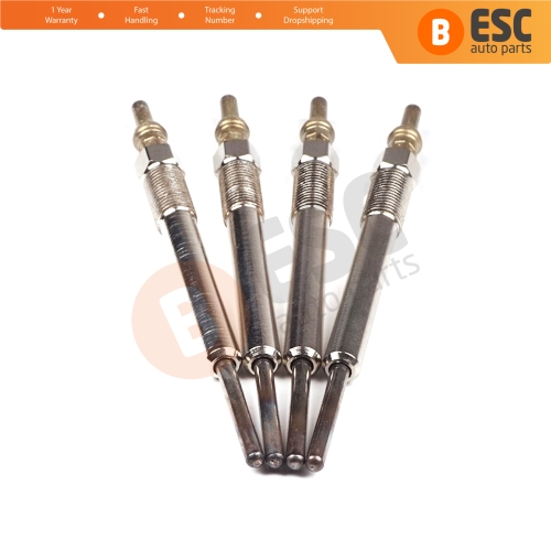 4 Pcs Heater Glow Plugs GX2119 1826357 GE112 100266031 for Opel